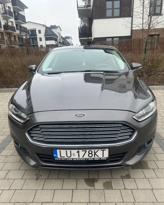 Ford Fusion cena 42900 przebieg: 149000, rok produkcji 2015 z Lublin małe 211